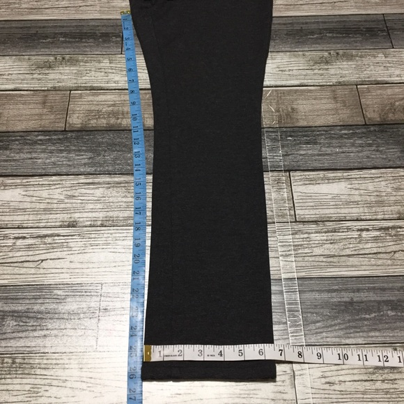 NYDJ Knit Stretch Pants Women’s 6P Gray (Inseam 26.5) Ponte Knit Rayon Blend - Picture 2 of 9